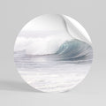MYSTICAL MOVEMENT Peel and Stick Round Sticker