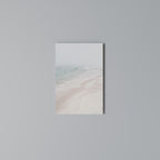 MISTY SHORELINE BLISS Vertical Canvas Print