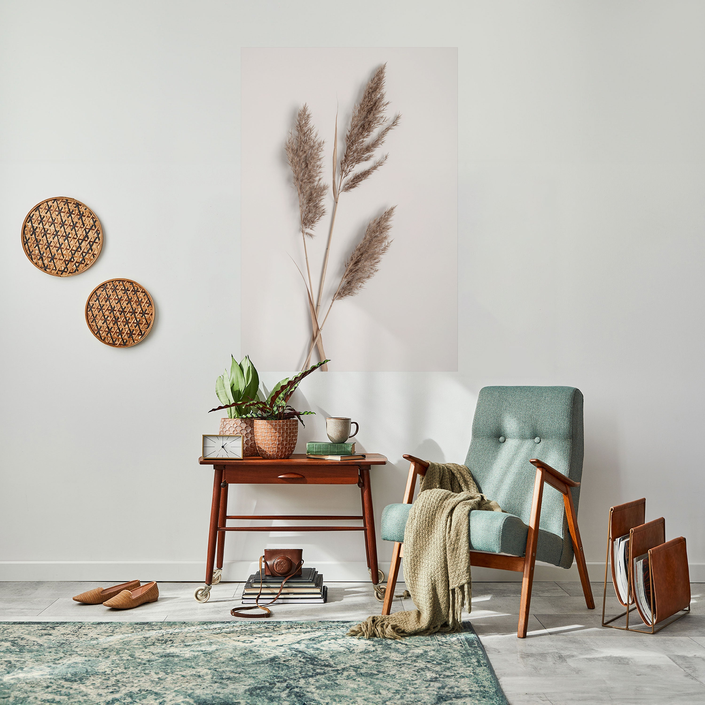 Affiche verticale autocollante « MOMENT DE BRISE DOUCE »