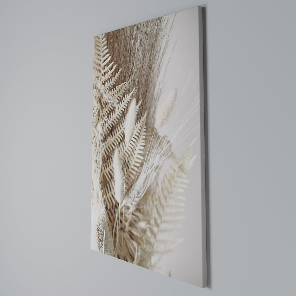 GENTLE GRASSLANDS INVITE Vertical Canvas Print