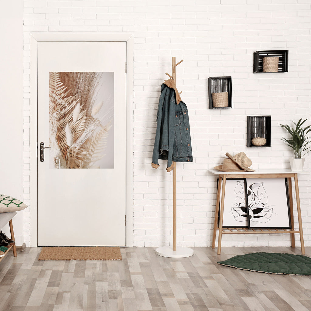 Affiche verticale autocollante « GENTLE GRASSLANDS INVITE »