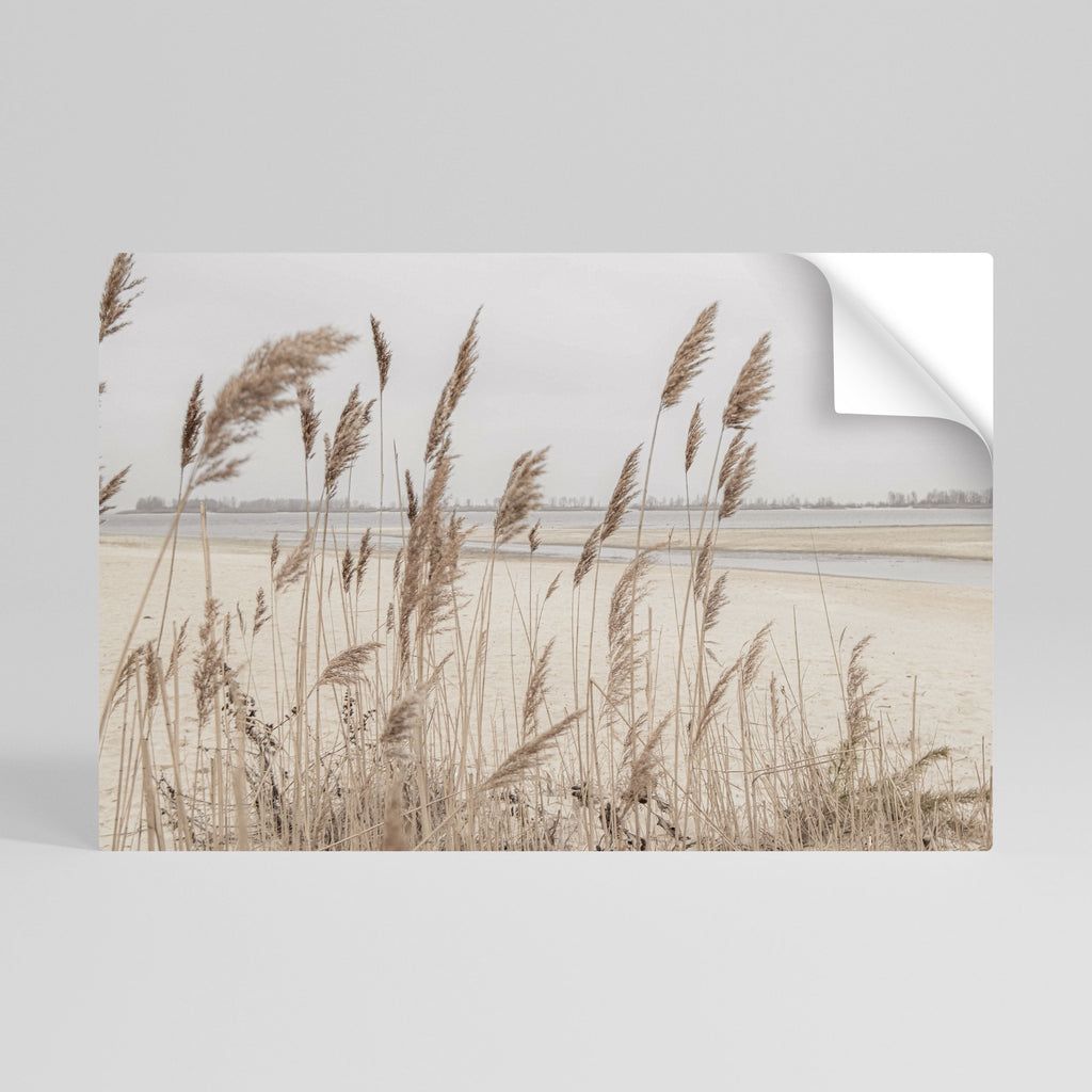 Affiche horizontale autocollante BREEZY STRAW HARMONY
