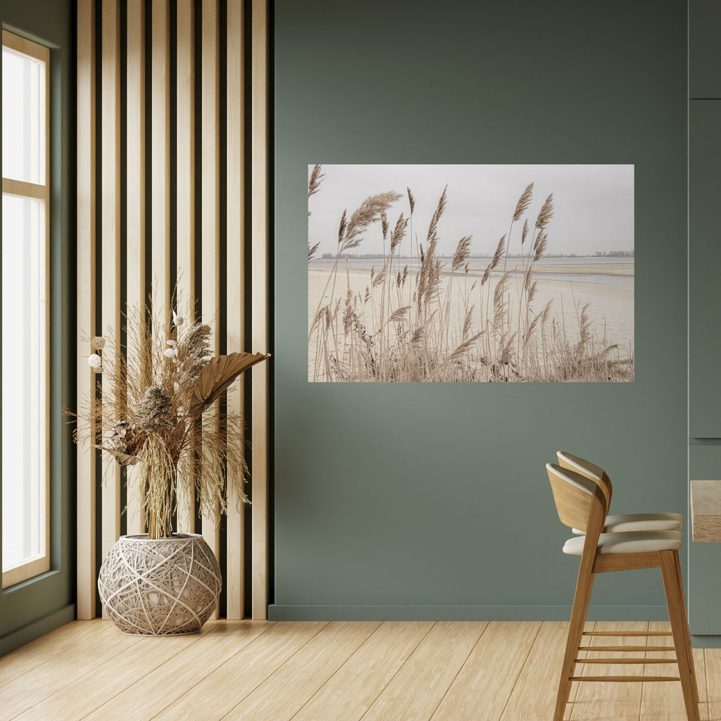Affiche horizontale autocollante BREEZY STRAW HARMONY