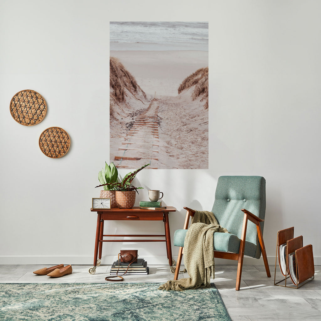 Affiche verticale autocollante « RANDONNÉE SUR LA CÔTE CACHÉE »