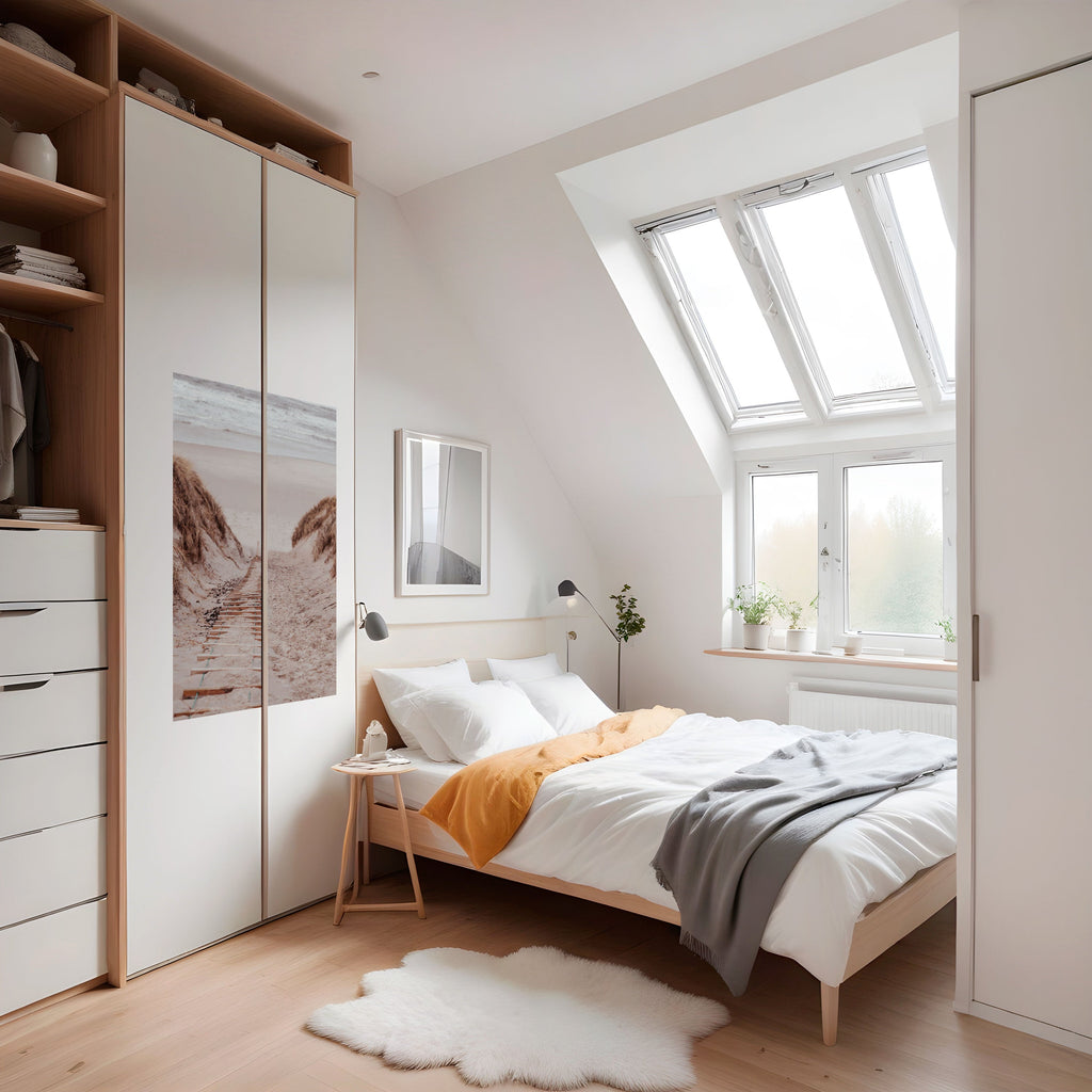 Affiche verticale autocollante « RANDONNÉE SUR LA CÔTE CACHÉE »