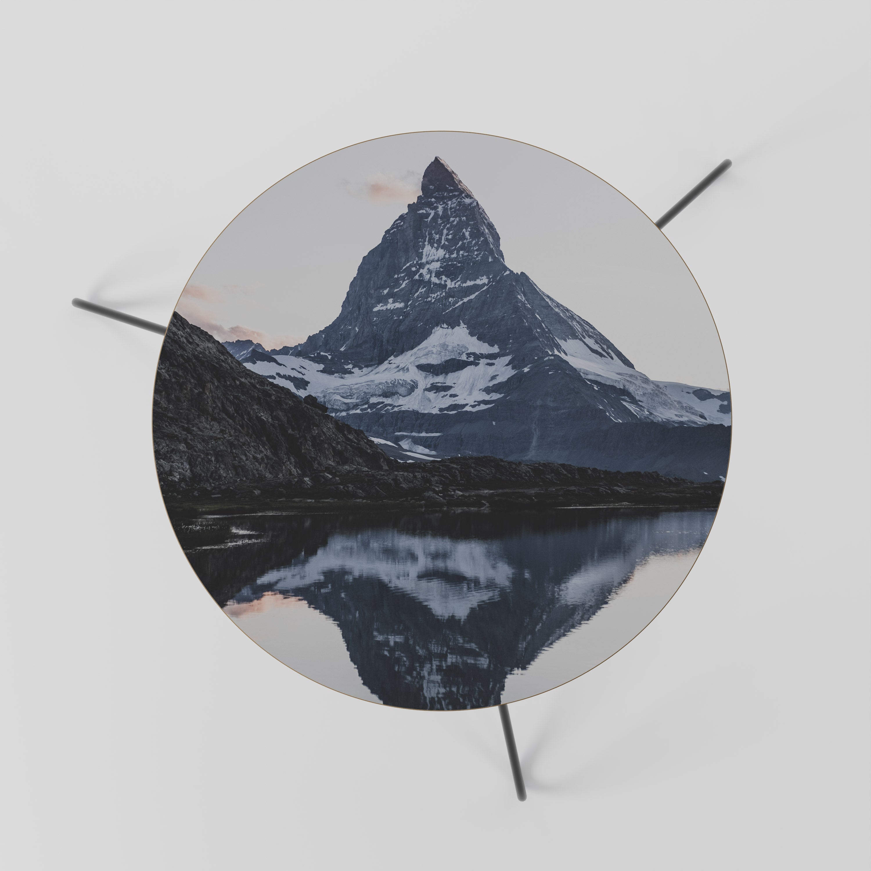 Table basse MÉMOIRE DU CERVIN 60