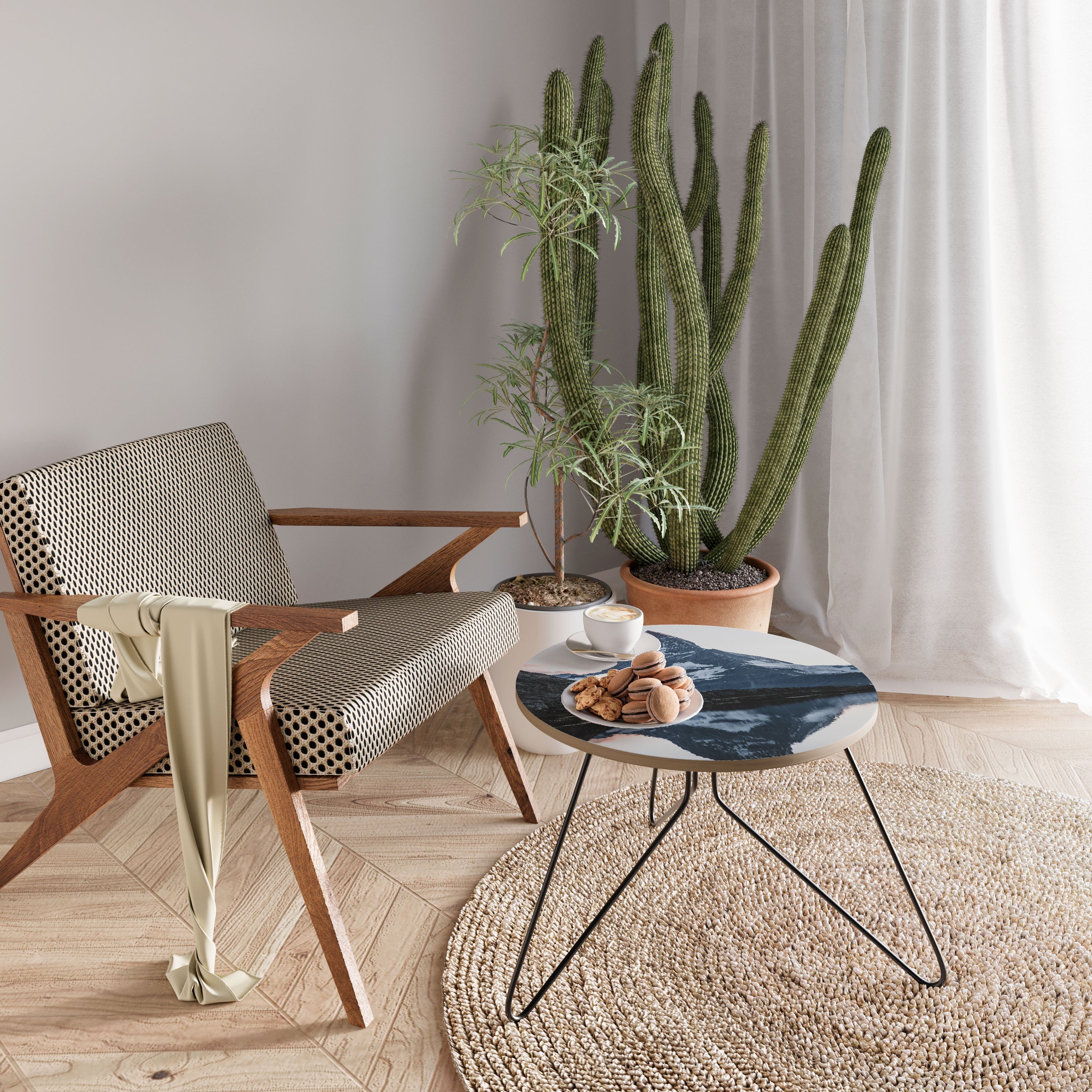 Table basse MÉMOIRE DU CERVIN 60