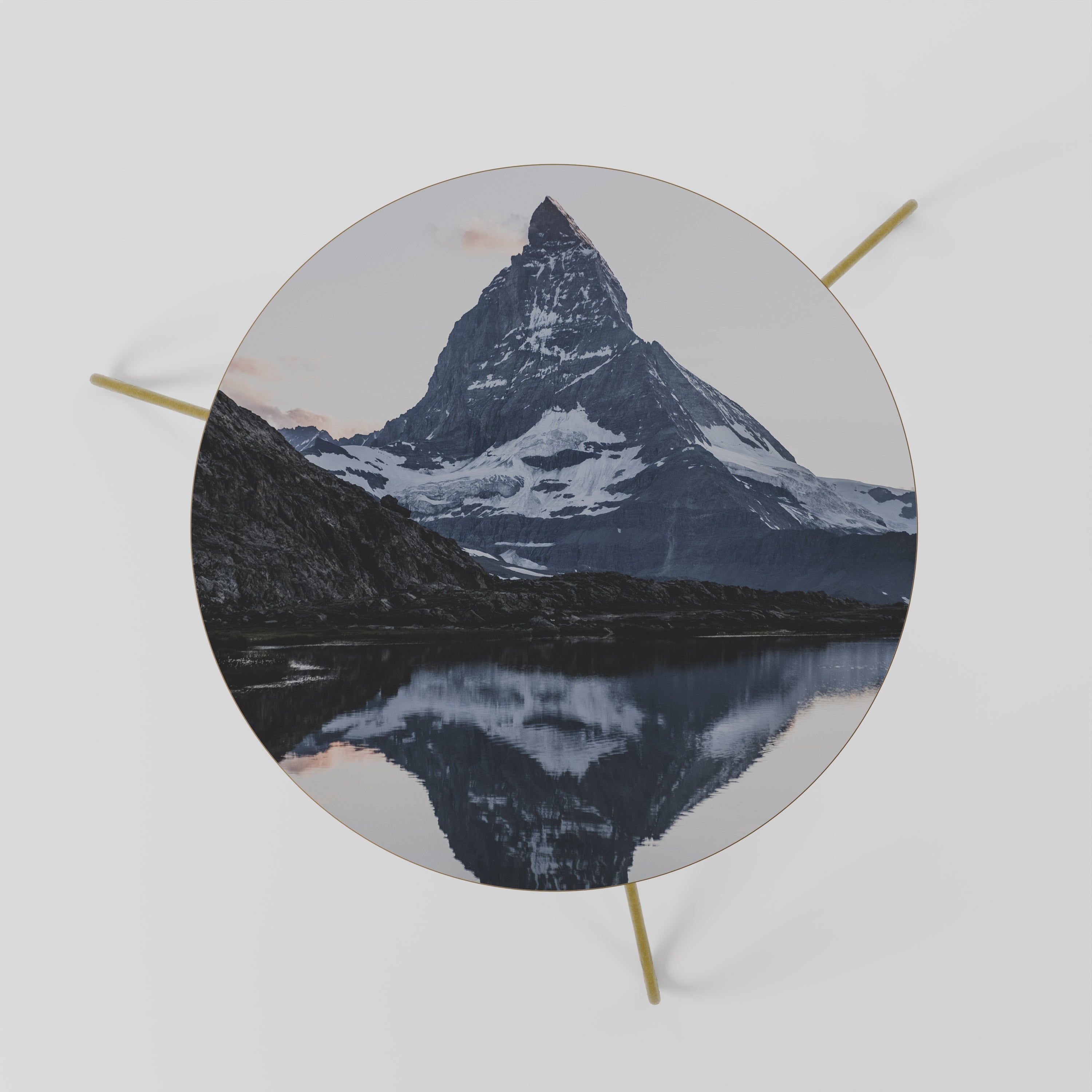 Table basse MÉMOIRE DU CERVIN 60