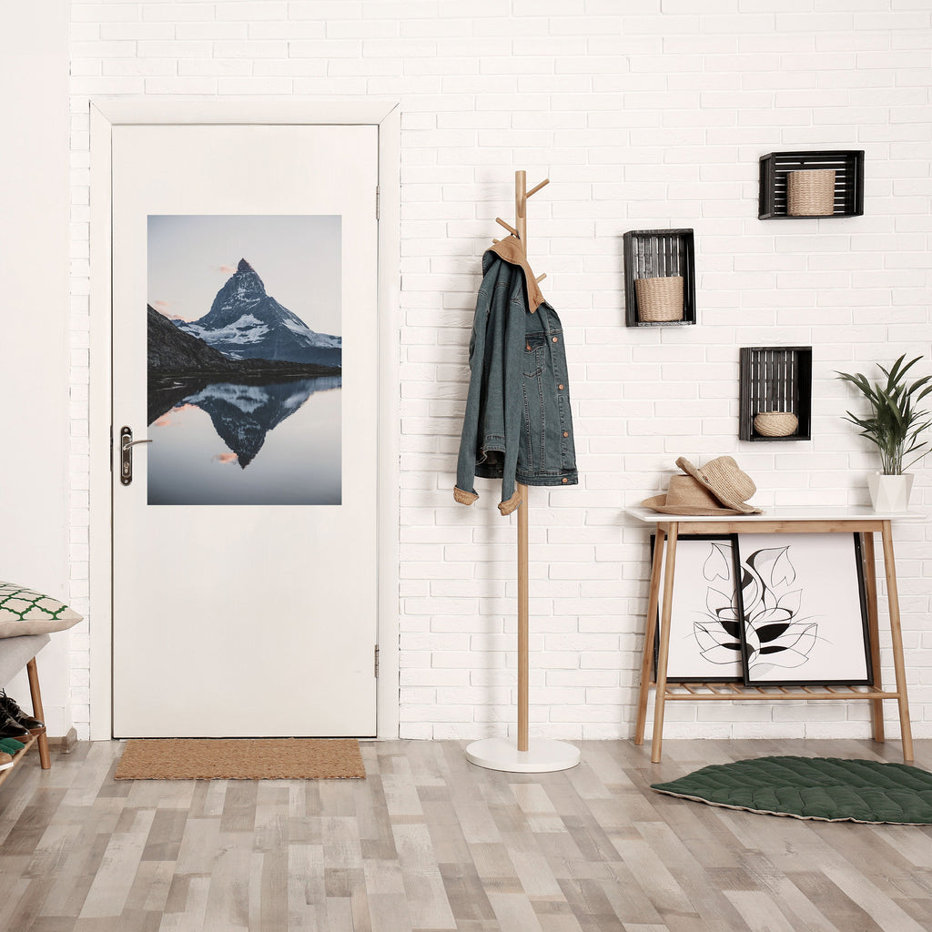 Affiche verticale autocollante « MÉMOIRE DU CERVIN »