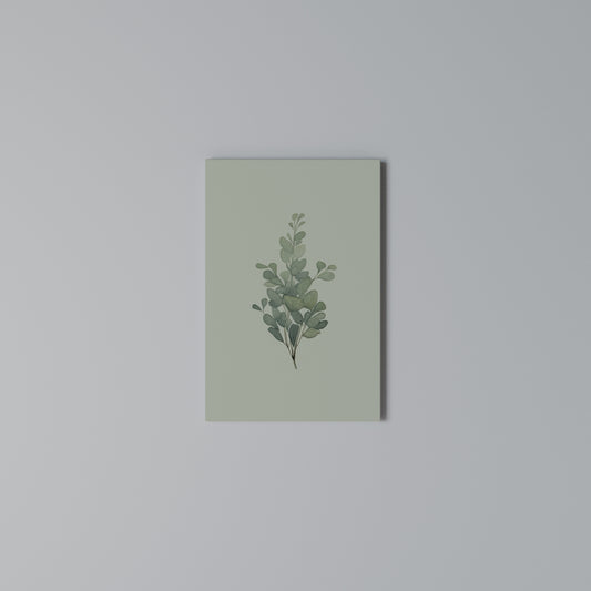 EUCALYPTUS TWIG Vertical Canvas Print