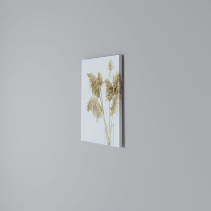 ELEGANT GRASSY SERENITY Vertical Canvas Print