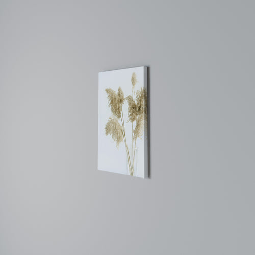 ELEGANT GRASSY SERENITY Vertical Canvas Print