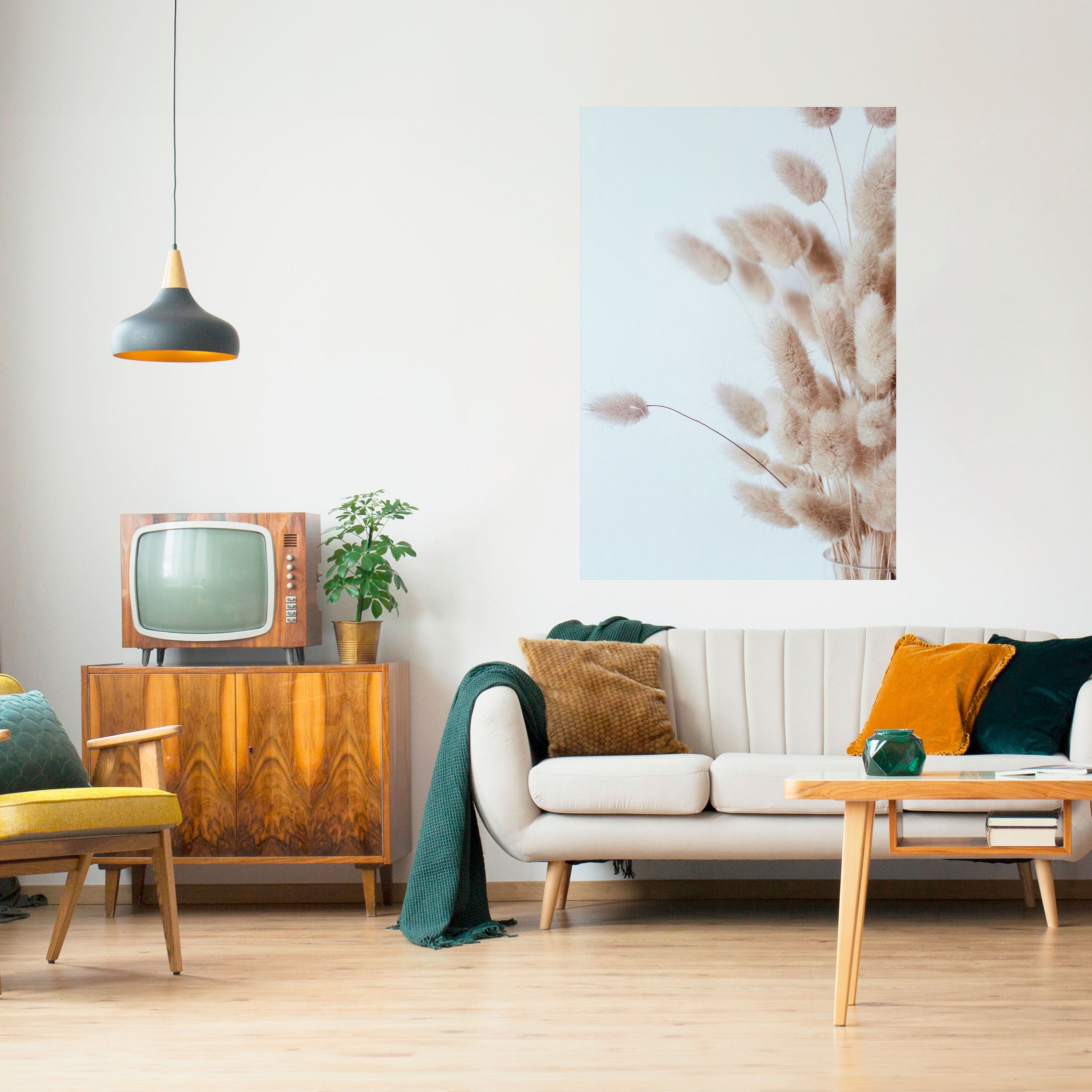 Affiche verticale autocollante FLOUFFY DREAMSCAPE VIBRANCE