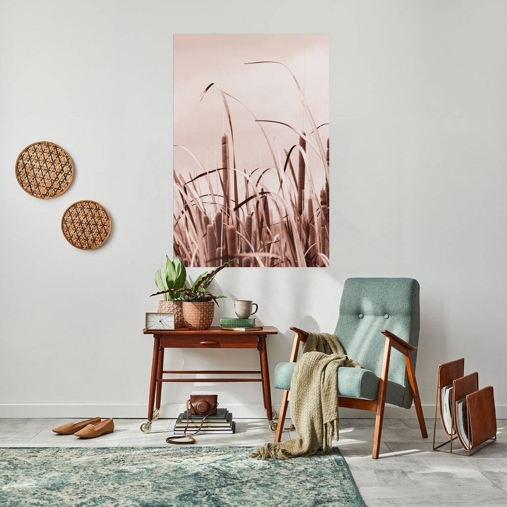 Affiche verticale autocollante « SÉRÉNITÉ DANS LA SIMPLICITÉ »