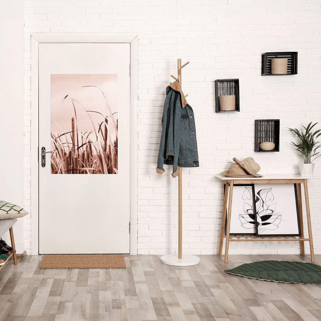 Affiche verticale autocollante « SÉRÉNITÉ DANS LA SIMPLICITÉ »