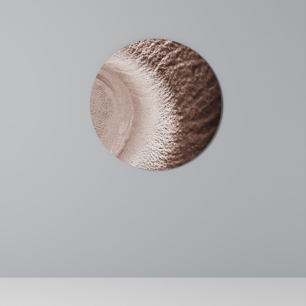 HARMONIE DANS LES TEINTES Art mural rond