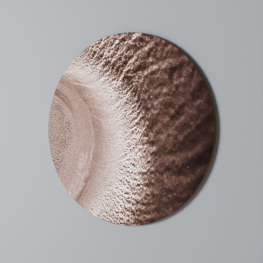 HARMONIE DANS LES TEINTES Art mural rond