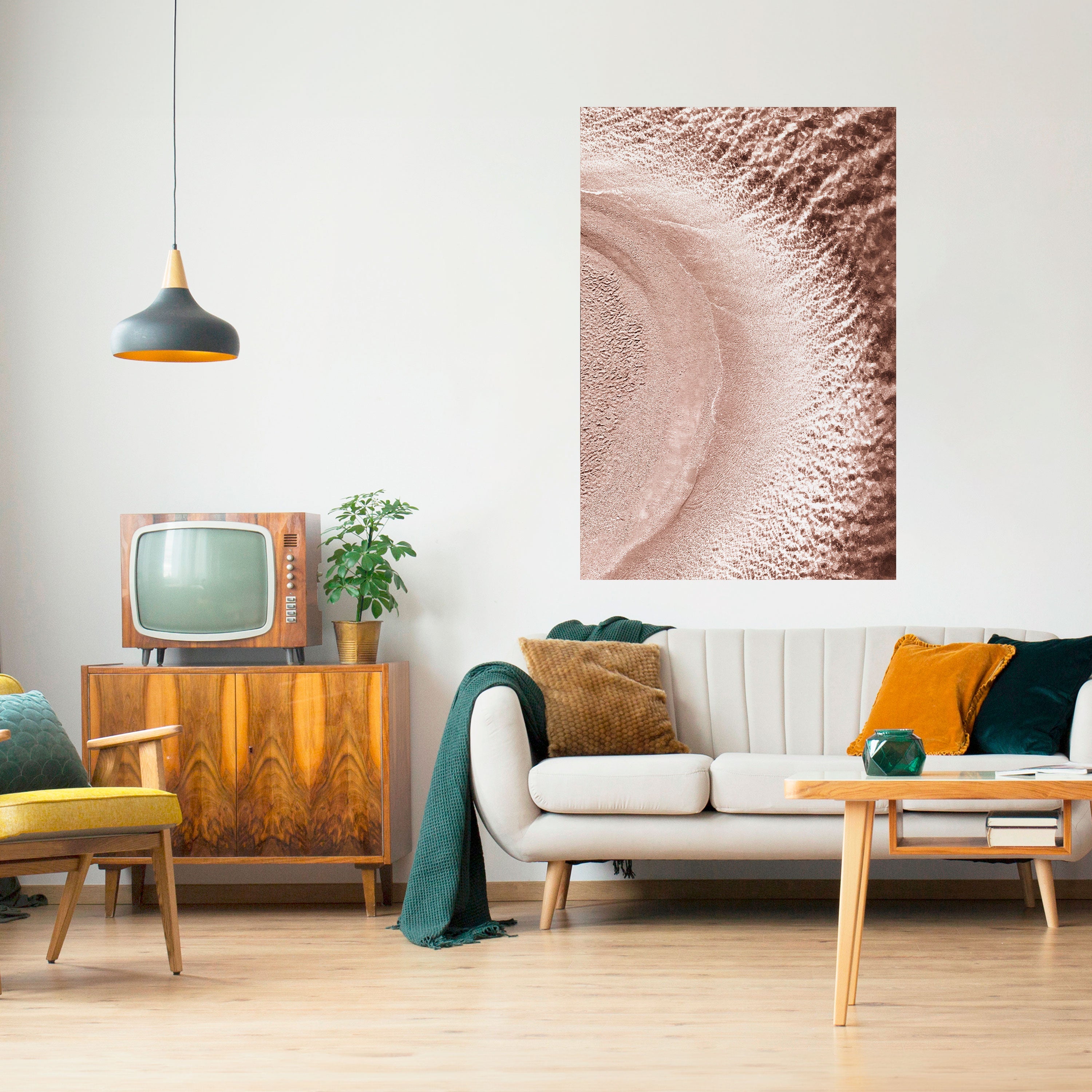 Affiche verticale autocollante « HARMONY IN HUES »