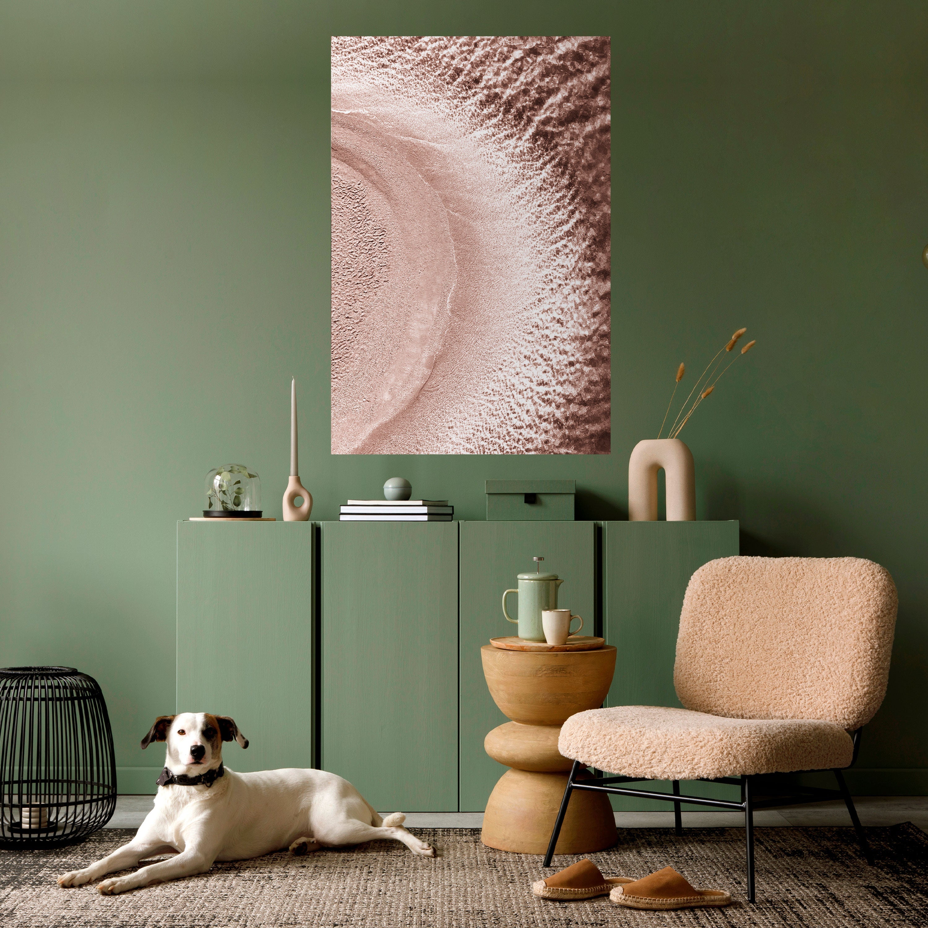 Affiche verticale autocollante « HARMONY IN HUES »