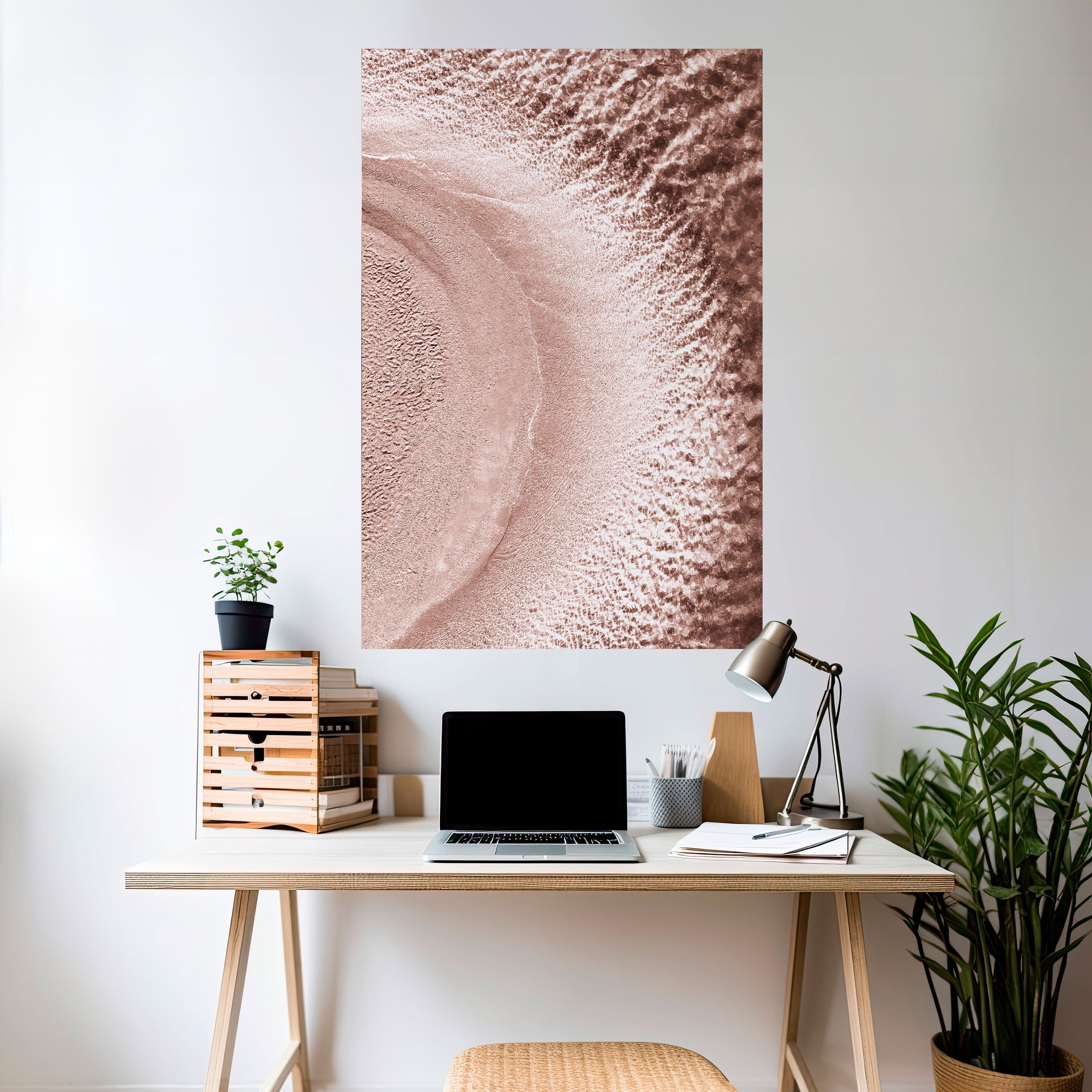 Affiche verticale autocollante « HARMONY IN HUES »