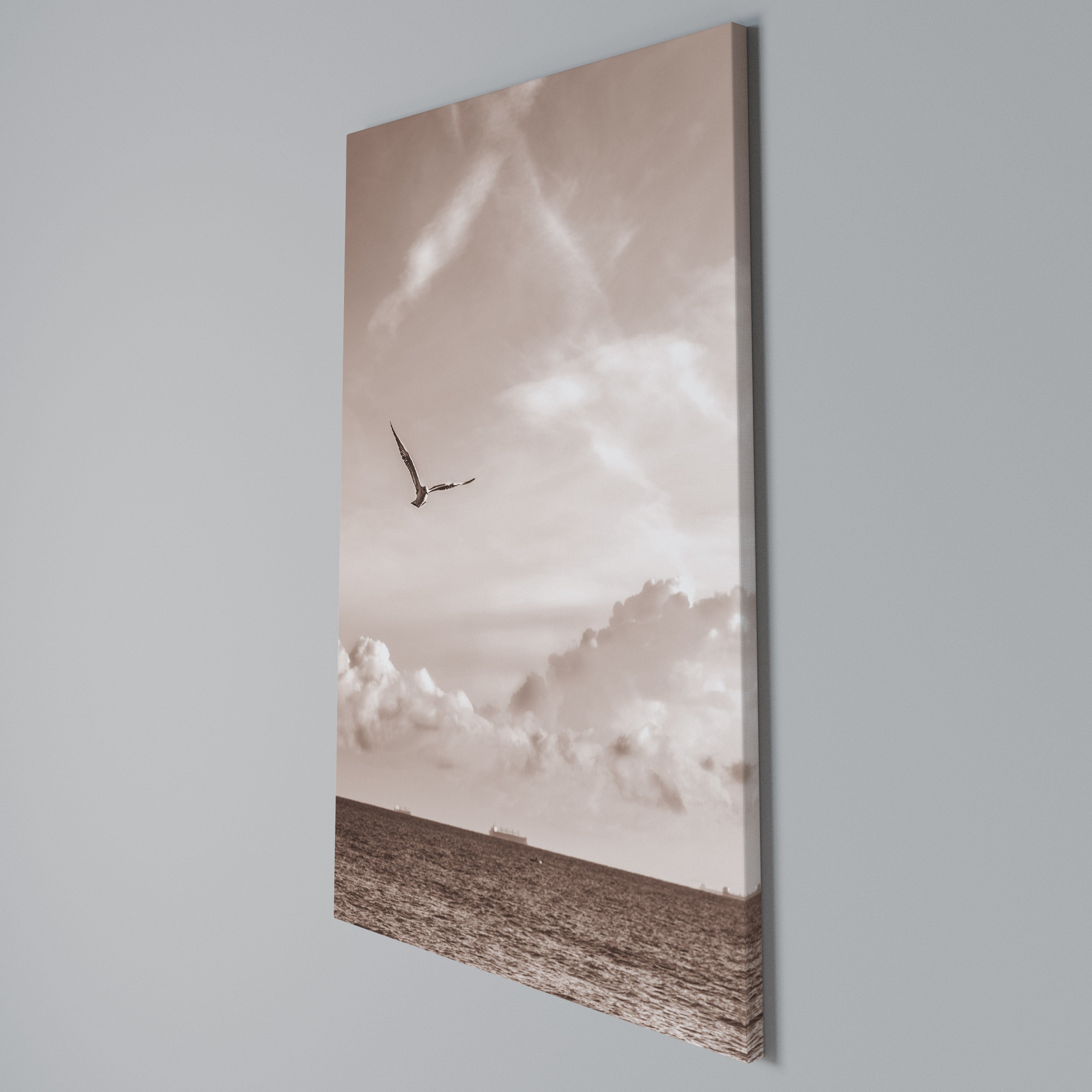 VISTA OF FREEDOM Vertical Canvas Print