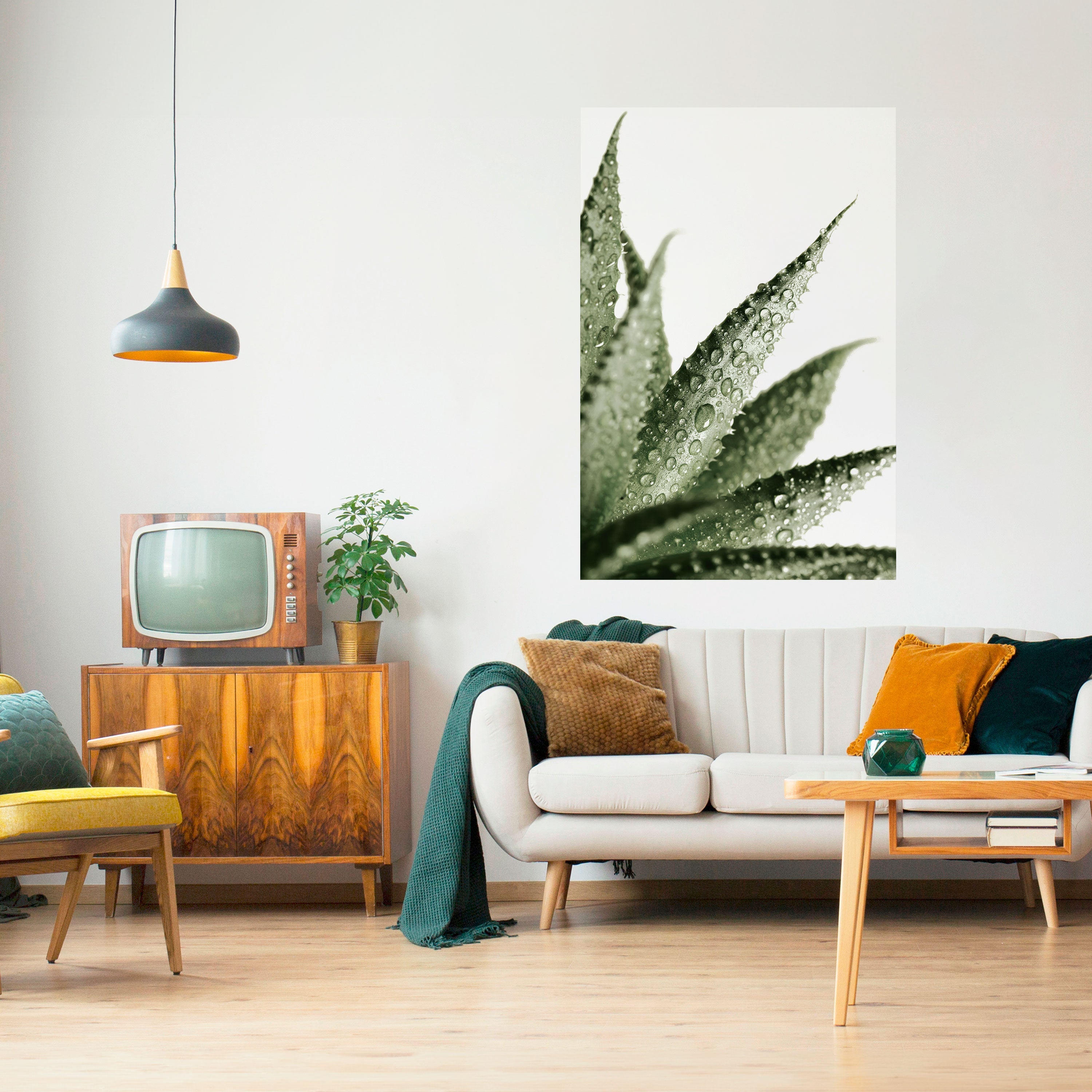 Affiche verticale autocollante DEWDROP SYMPHONY