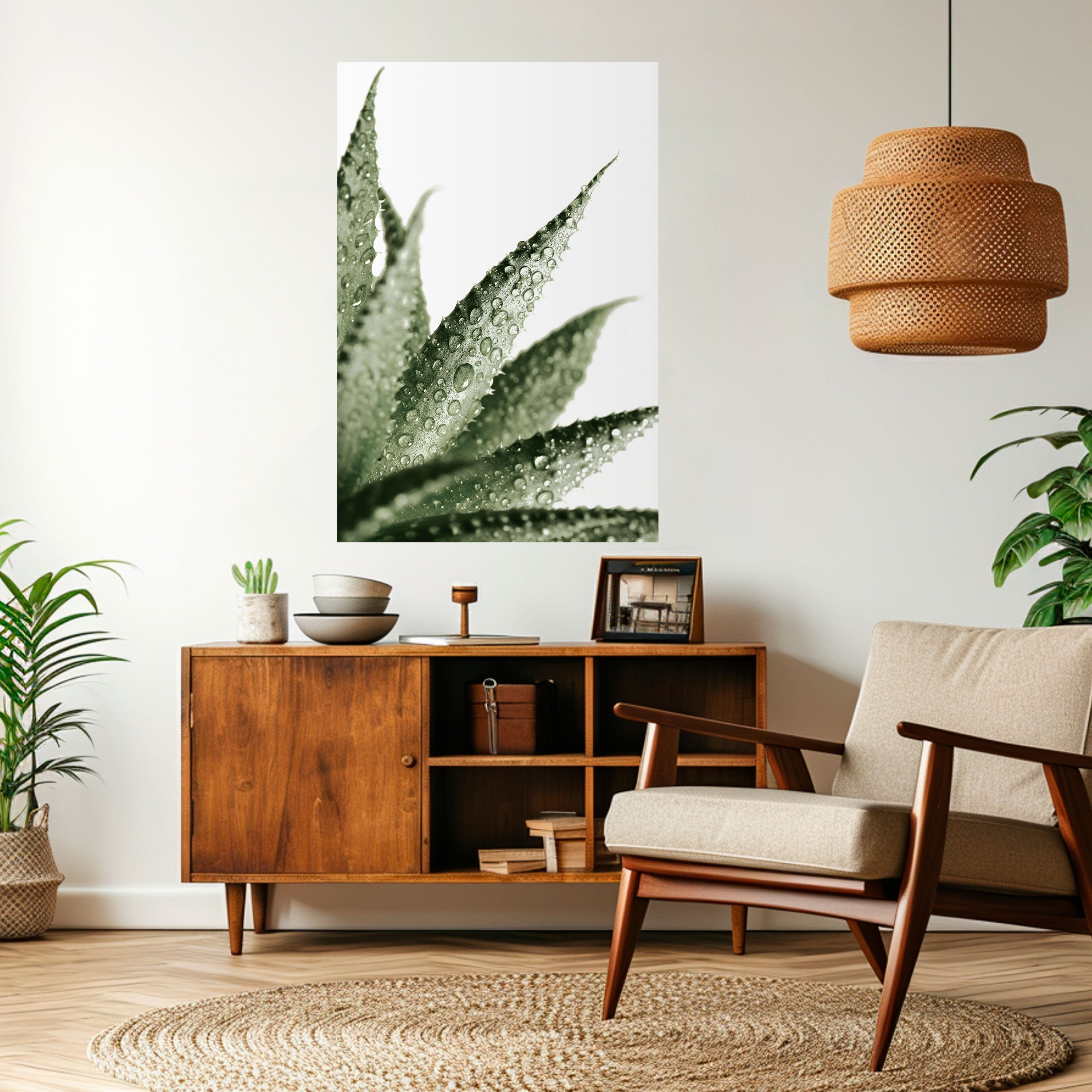 Affiche verticale autocollante DEWDROP SYMPHONY