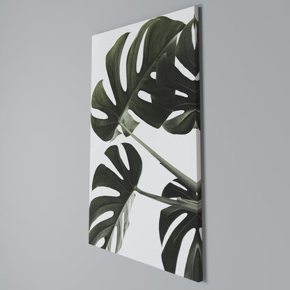 FOLIAGE FUSION Vertical Canvas Print