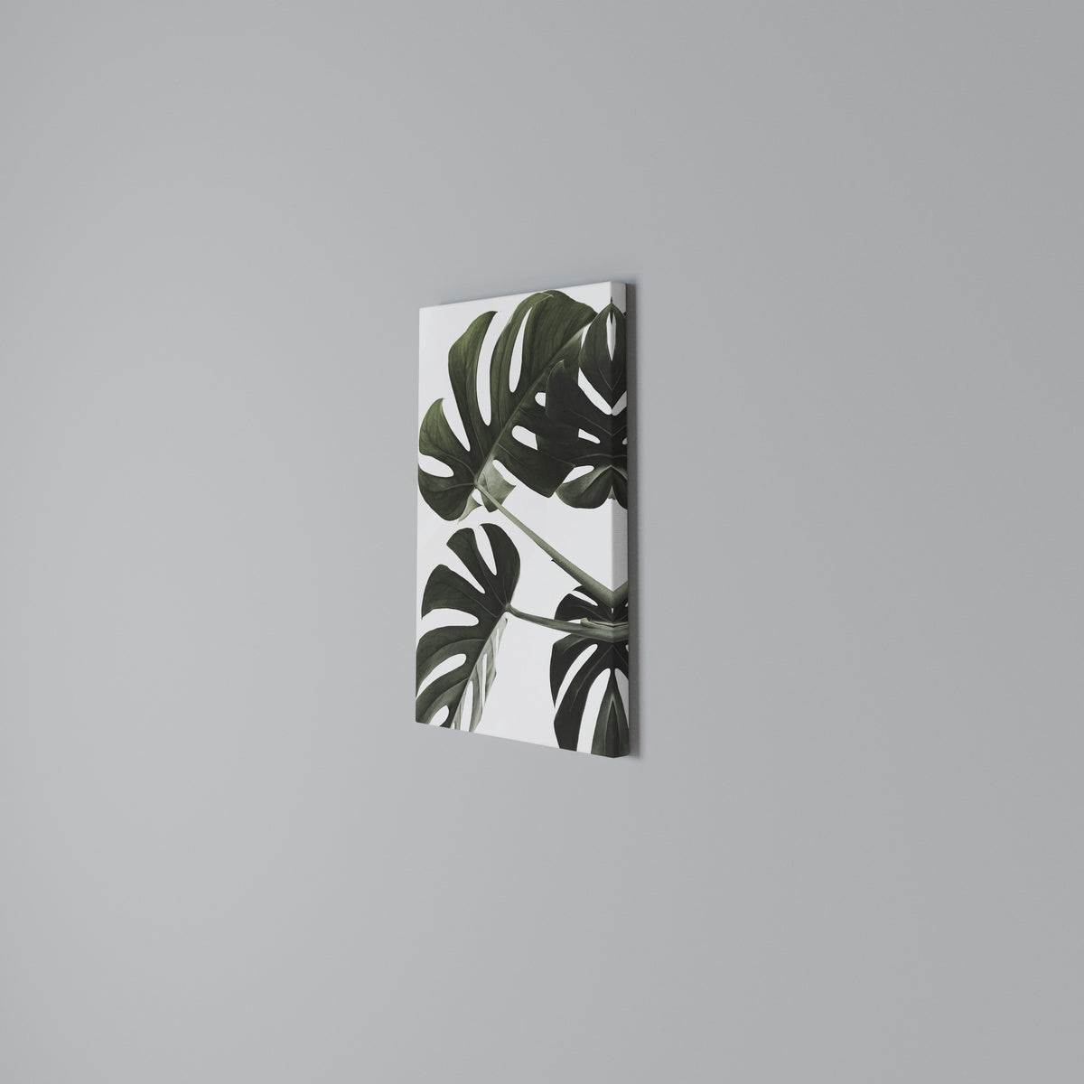 FOLIAGE FUSION Vertical Canvas Print