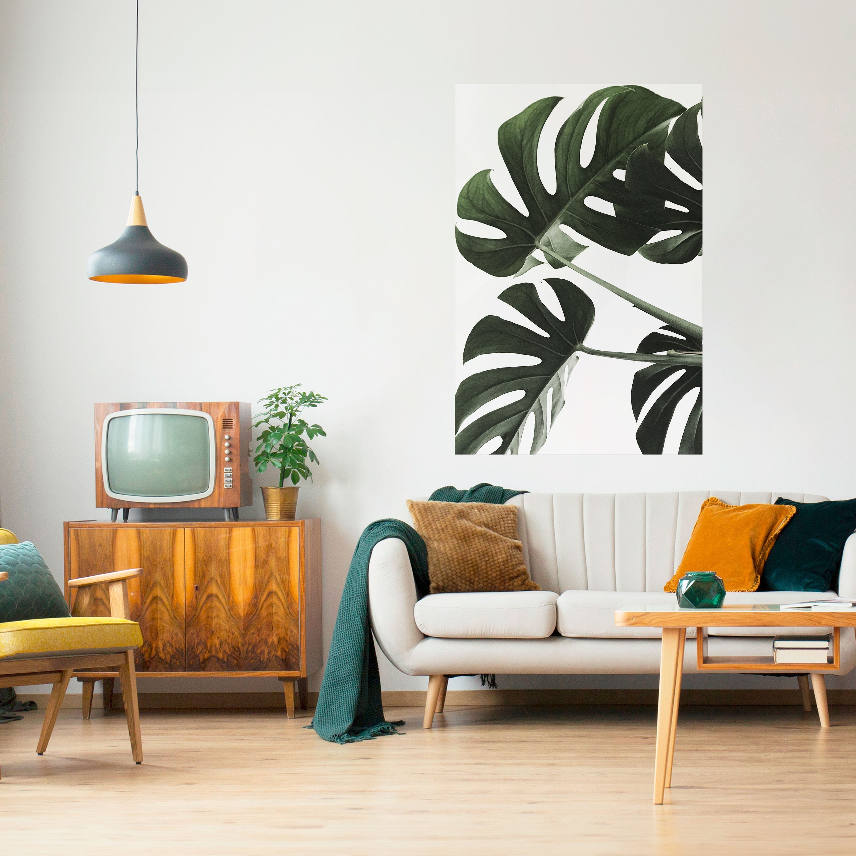 Affiche verticale autocollante FOLIAGE FUSION