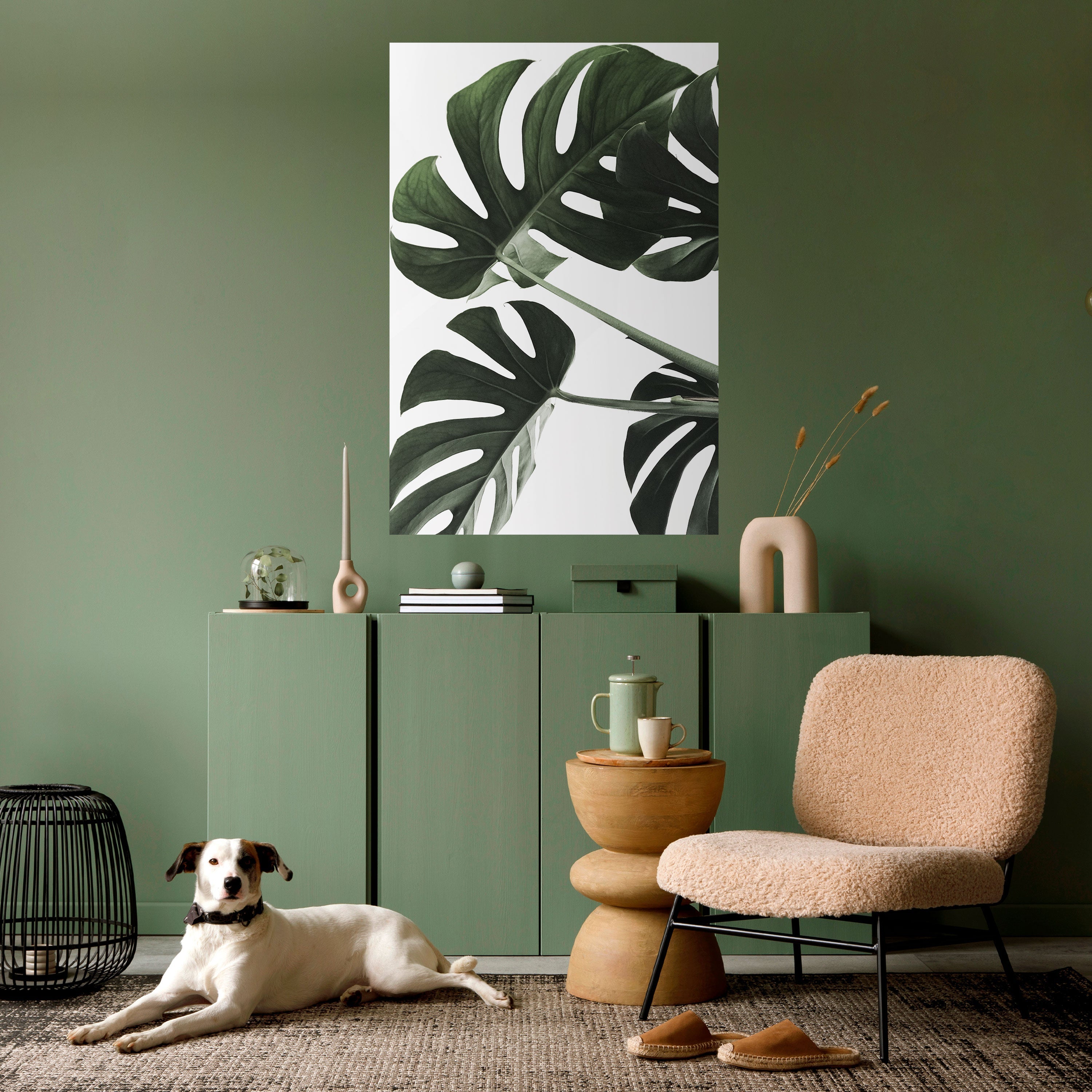 Affiche verticale autocollante FOLIAGE FUSION
