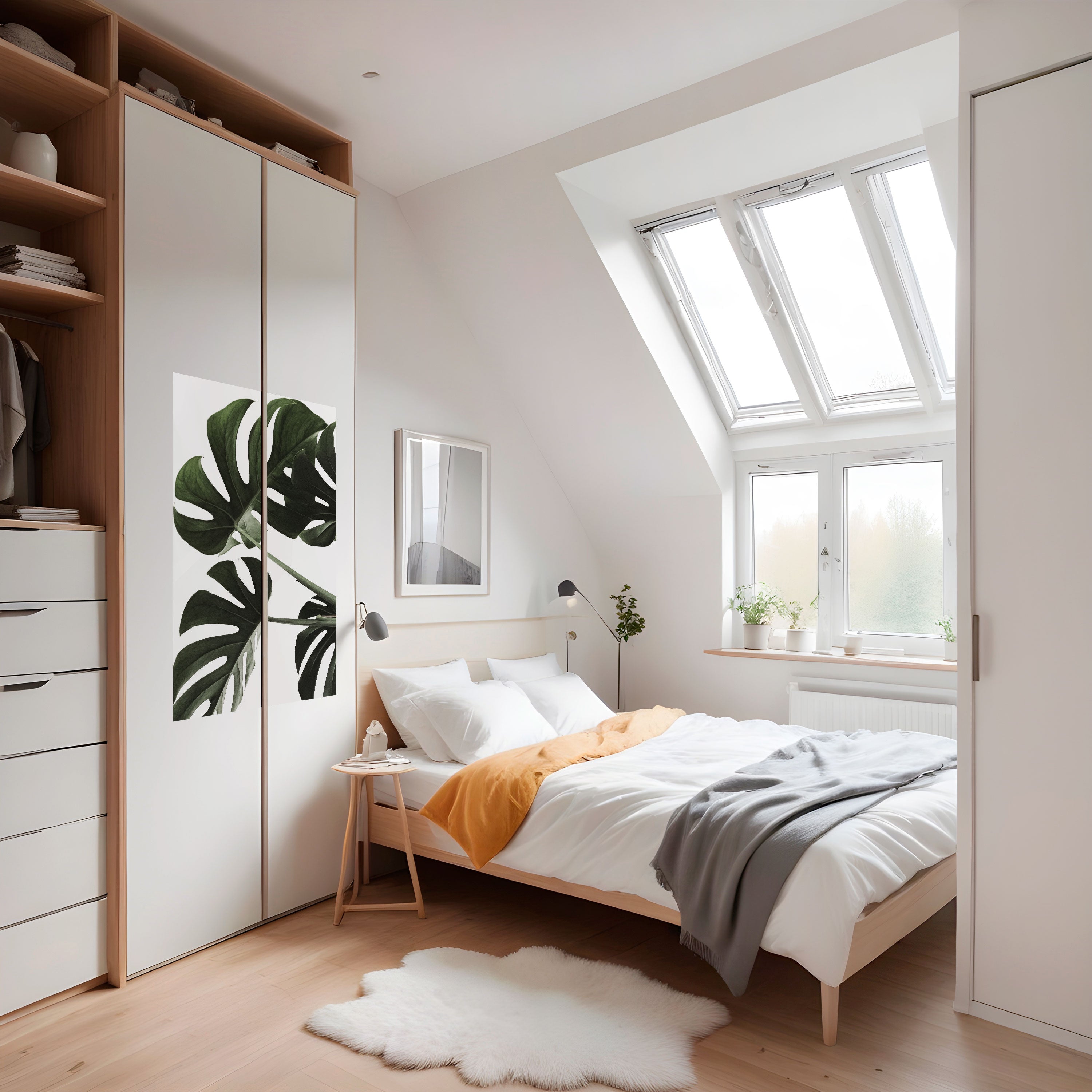 Affiche verticale autocollante FOLIAGE FUSION