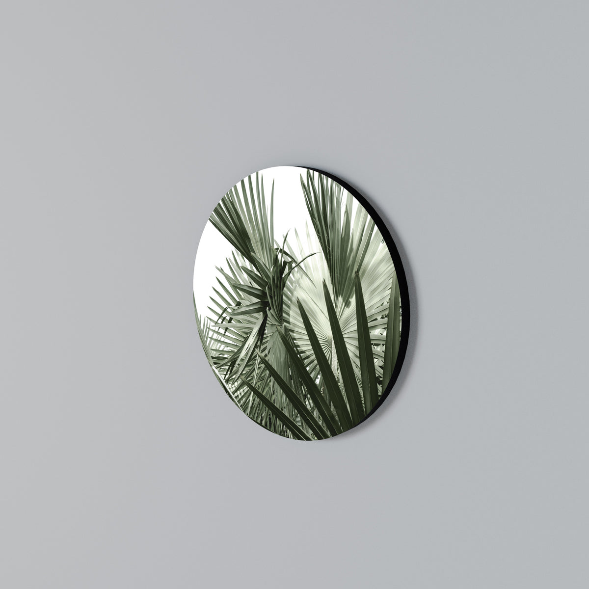 PALM PARADISE DANCE Round Wall Art