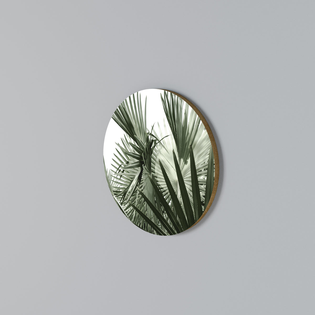 PALM PARADISE DANCE Round Wall Art
