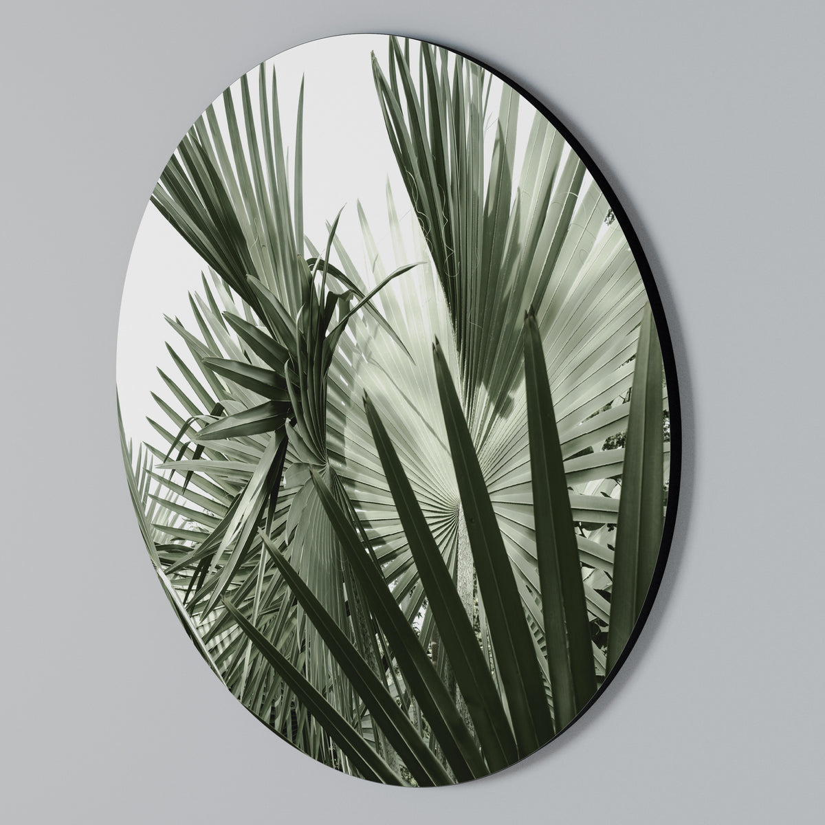 PALM PARADISE DANCE Round Wall Art