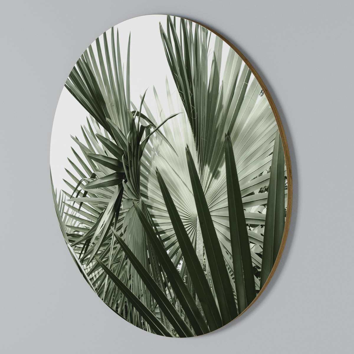 PALM PARADISE DANCE Round Wall Art