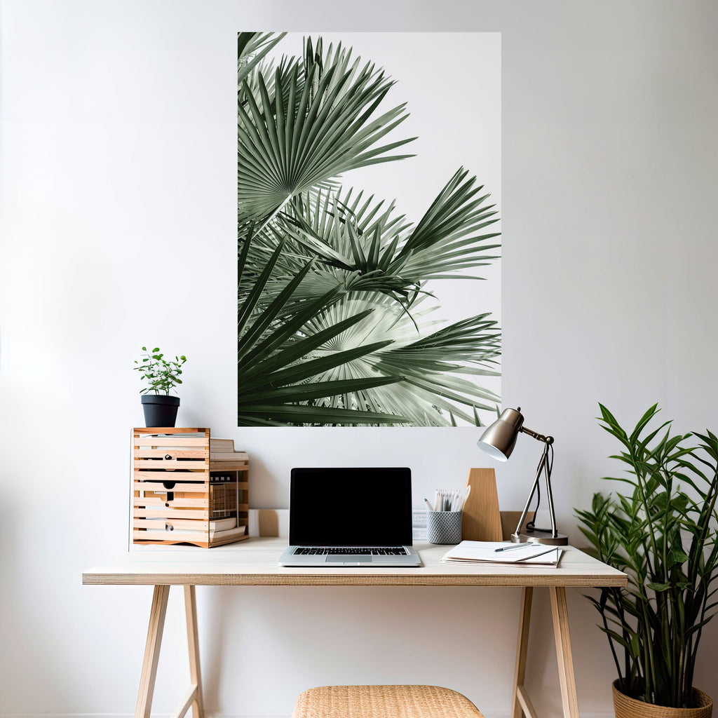 Affiche verticale autocollante « PALM PARADISE DANCE »