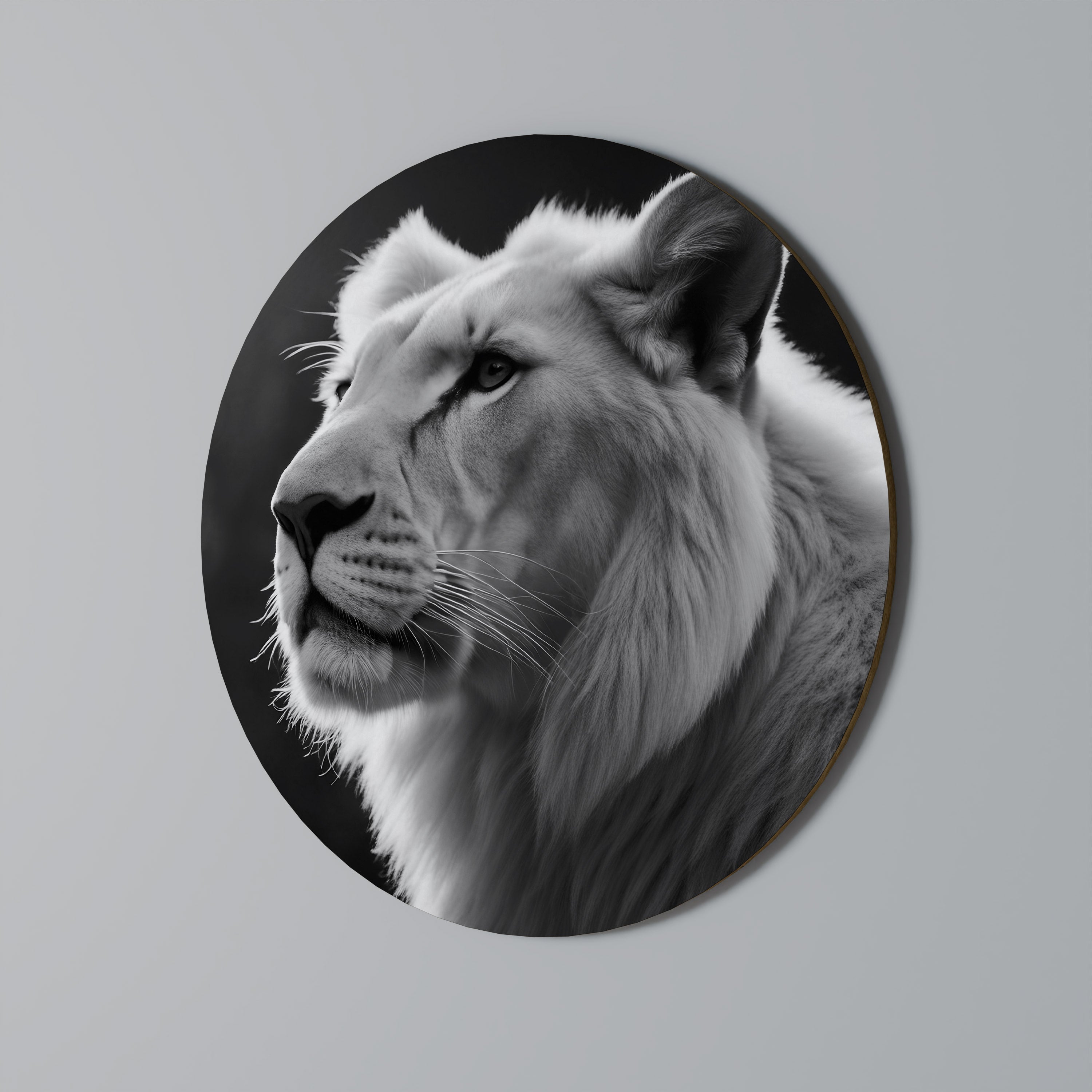 Murmures de majesté Décoration murale ronde