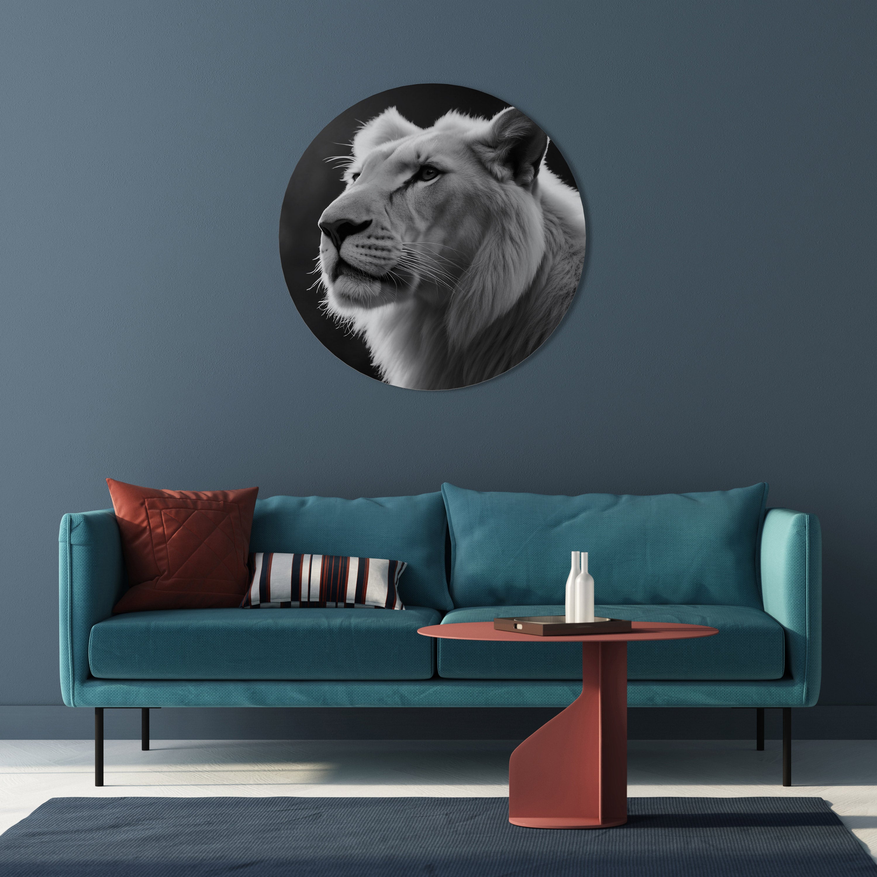 Murmures de majesté Décoration murale ronde