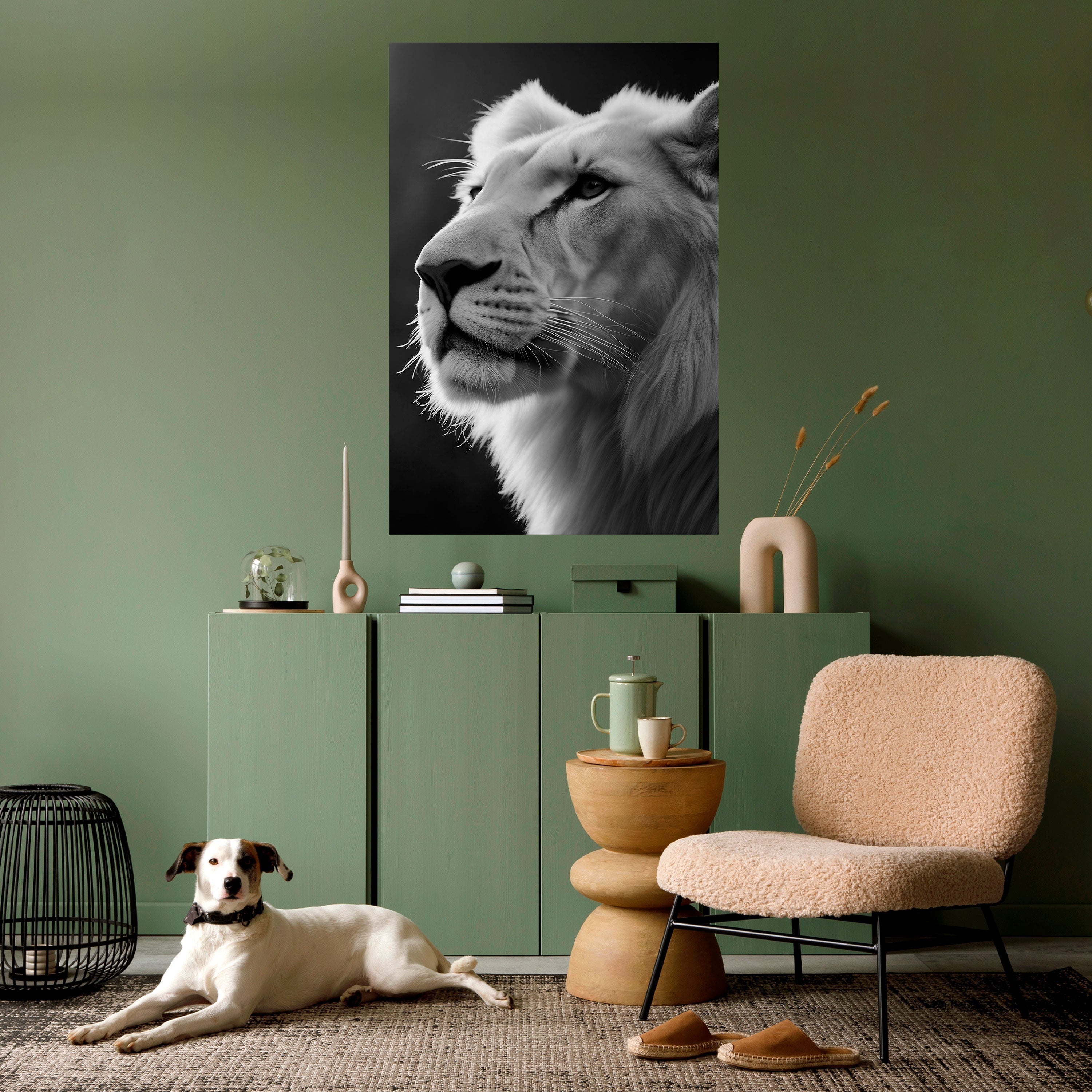 Affiche verticale autocollante « Whispers of Majesty »