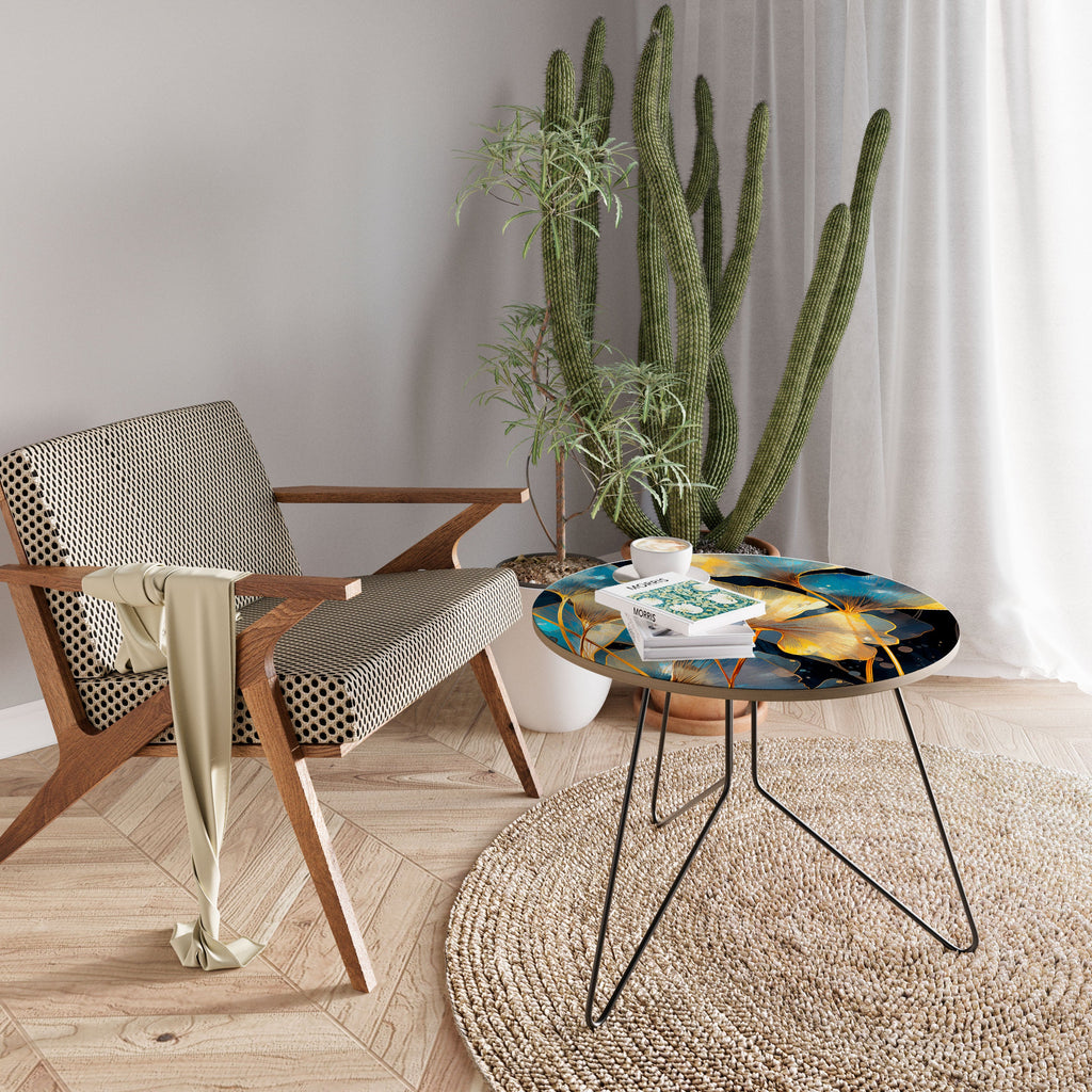 Table basse Ginkgo Dreams scintillante 69