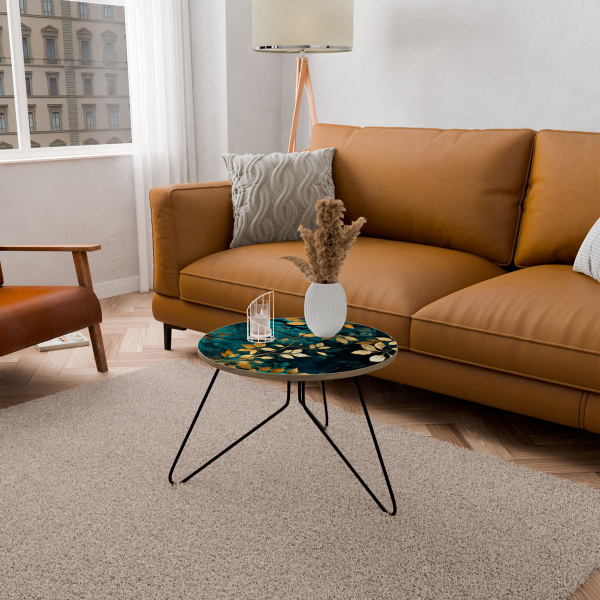 LUSH TURQUOISE Coffee Table