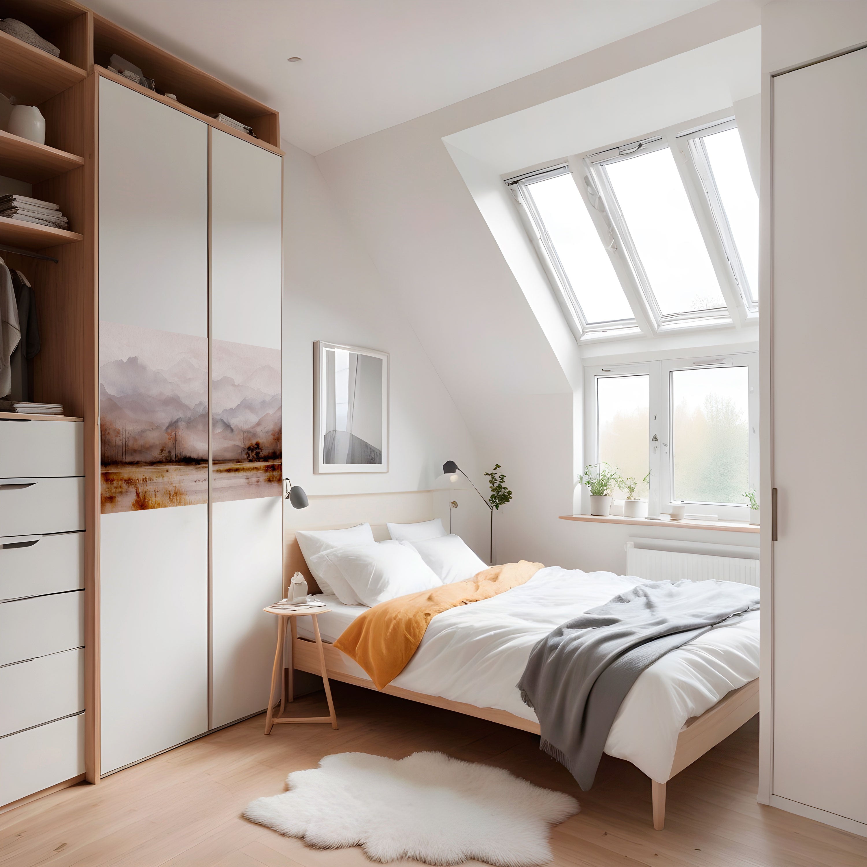 Affiche horizontale autocollante « MISTY HORIZONS » dévoilée