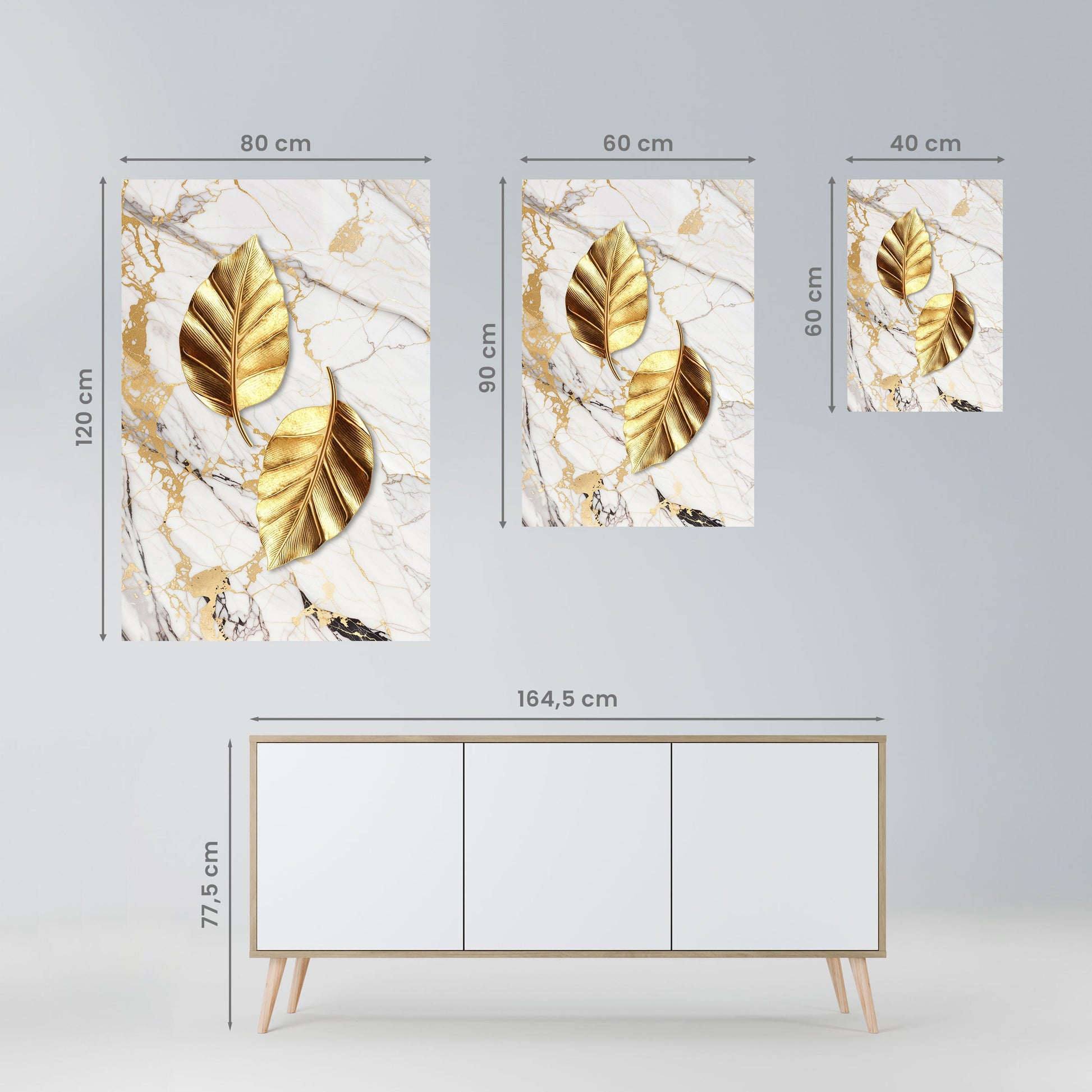 Affiche verticale autocollante « MARBRE RENCONTRE LA NATURE »