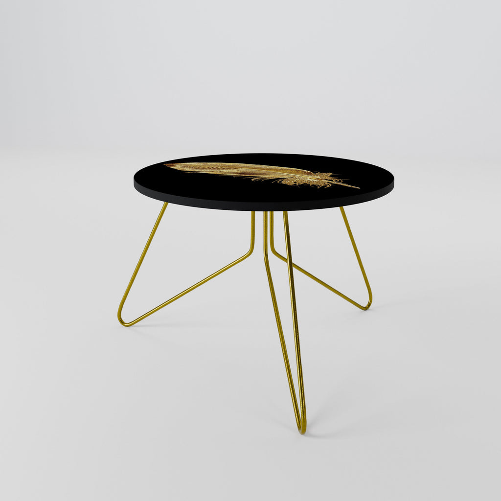 Table basse GRACE SHIMMERING FEATHER 60