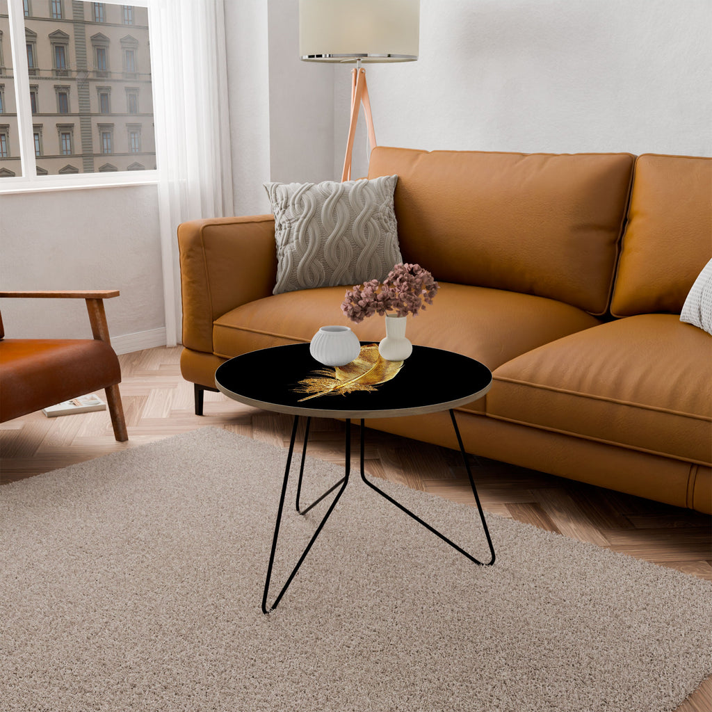 Table basse GRACE SHIMMERING FEATHER 69