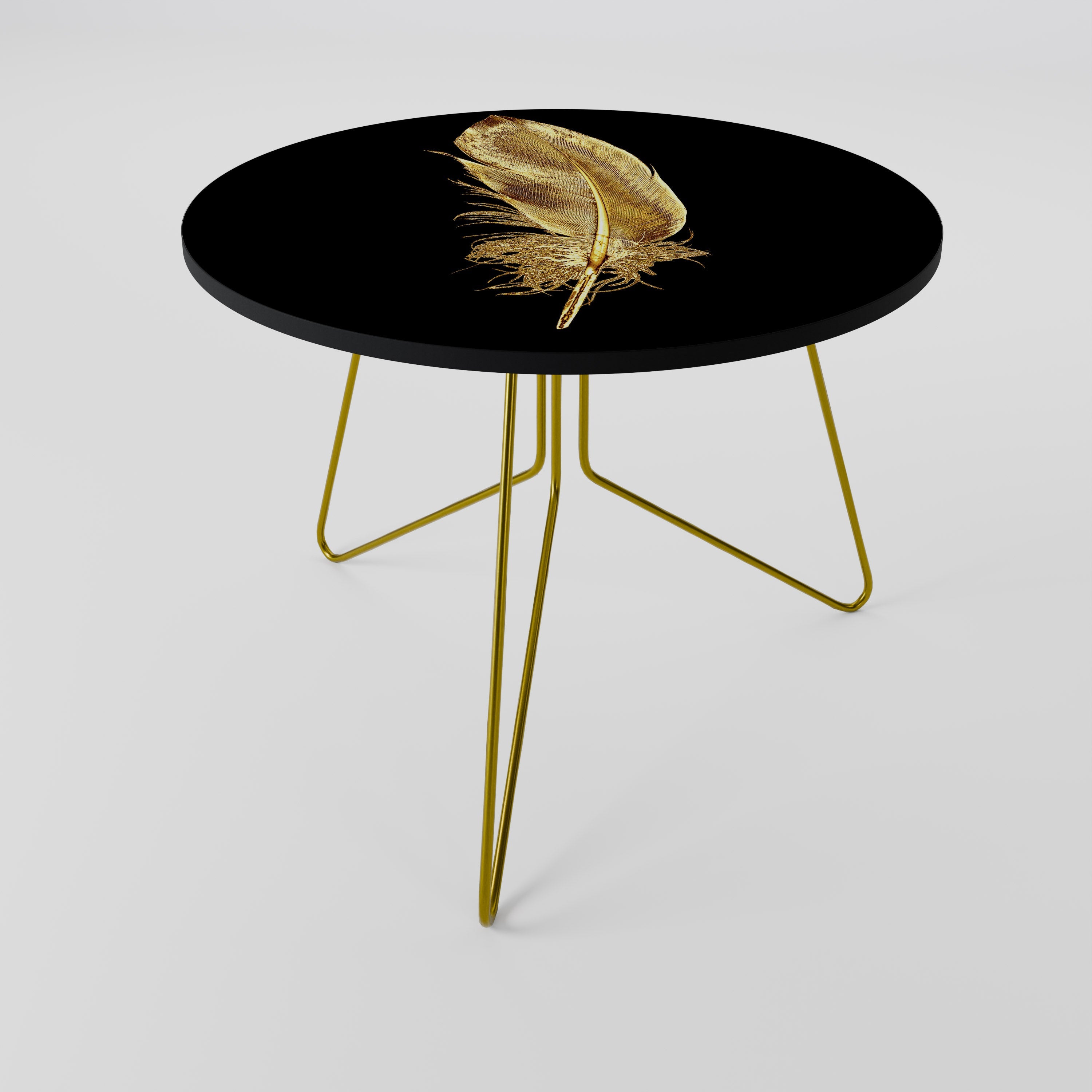 Table basse GRACE SHIMMERING FEATHER 69