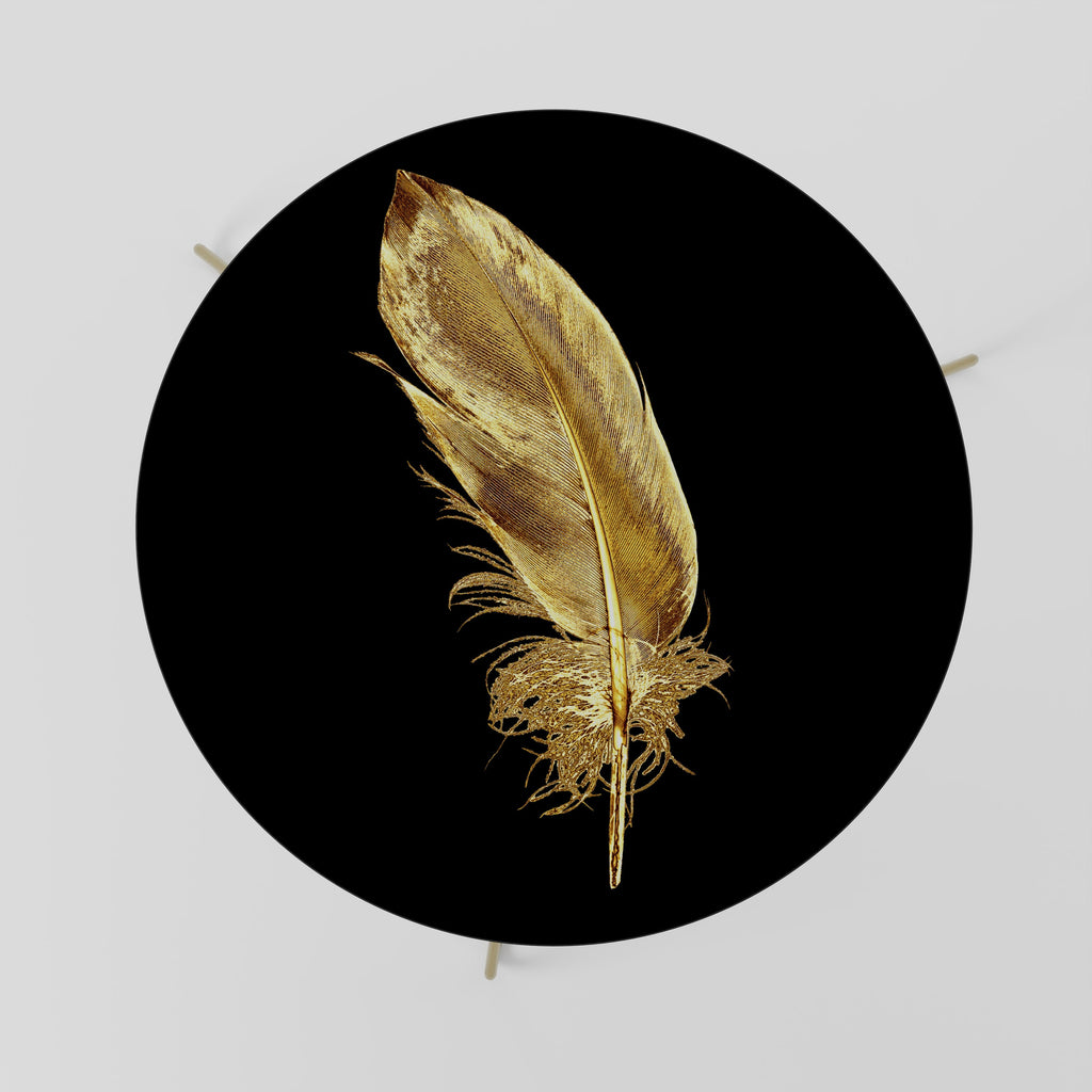 Table basse GRACE SHIMMERING FEATHER 69