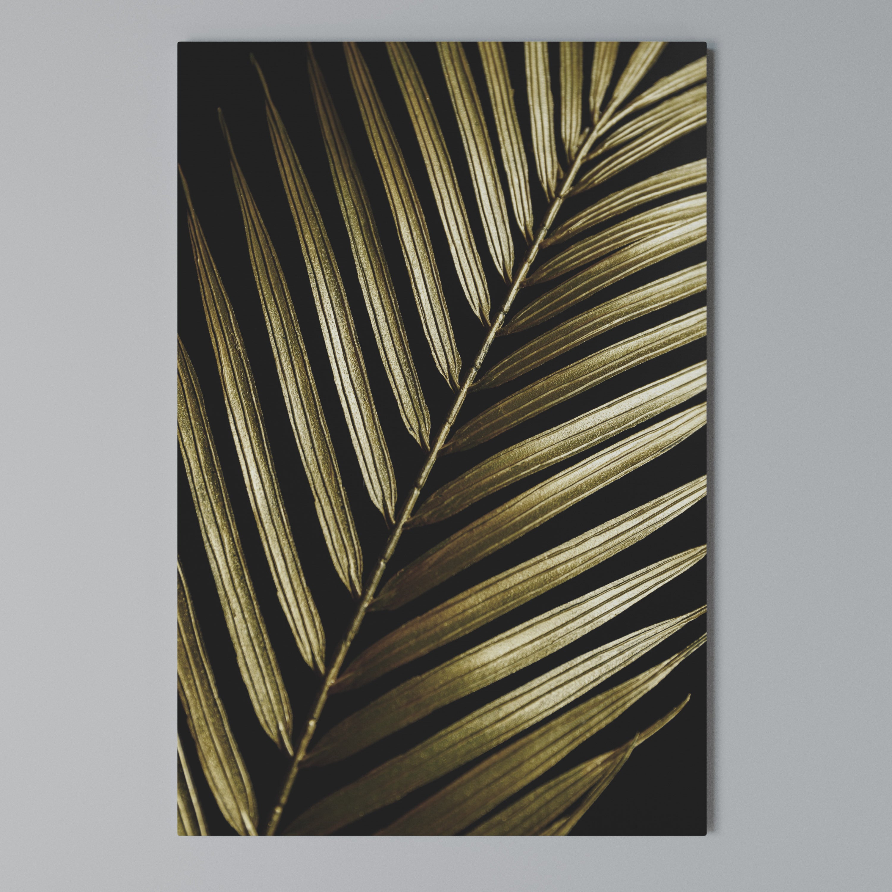 TWILIGHT PALM LIGHT Vertical Canvas Print