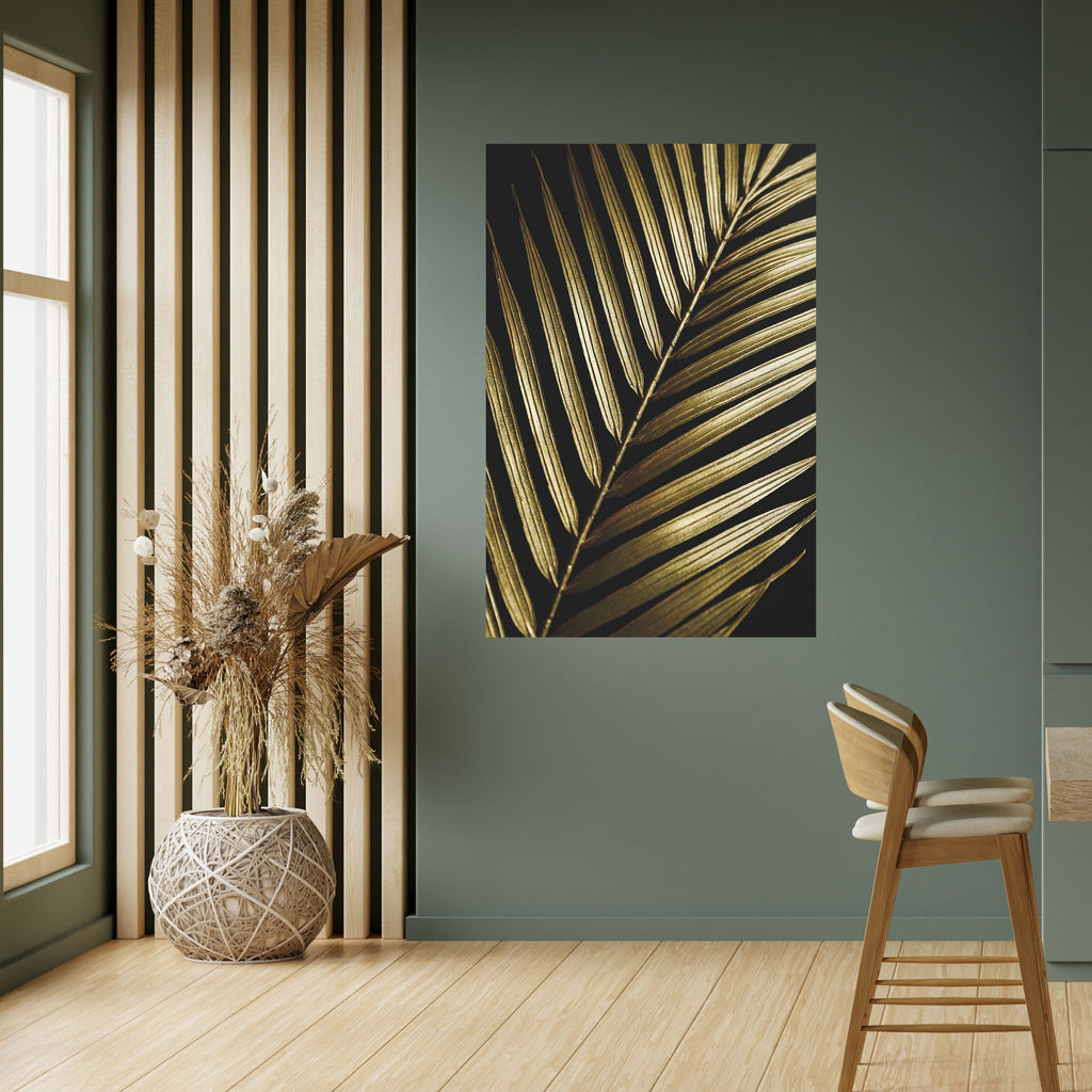 TWILIGHT PALM LIGHT Peel and Stick Vertical Poster